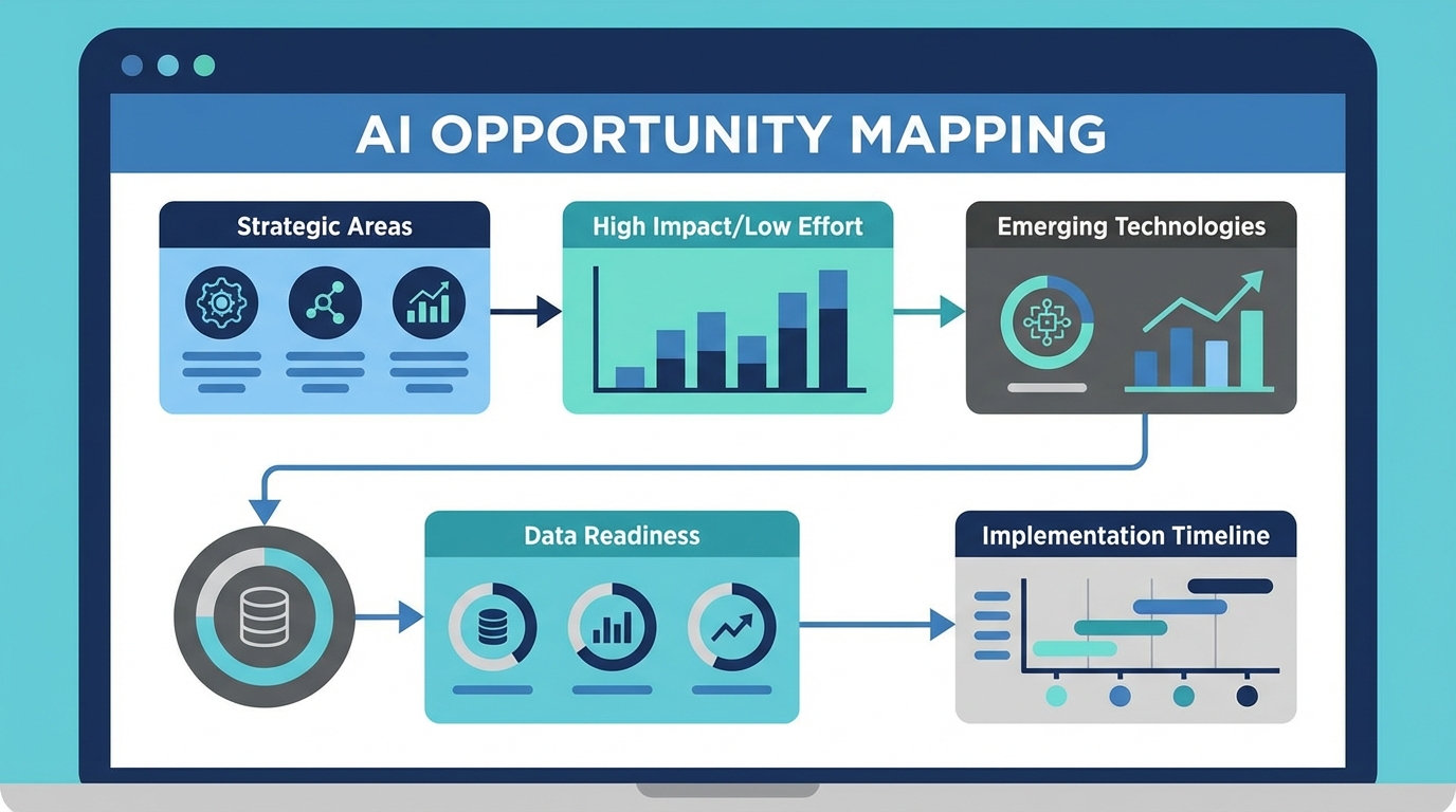 AI opportunity mapping dashboard